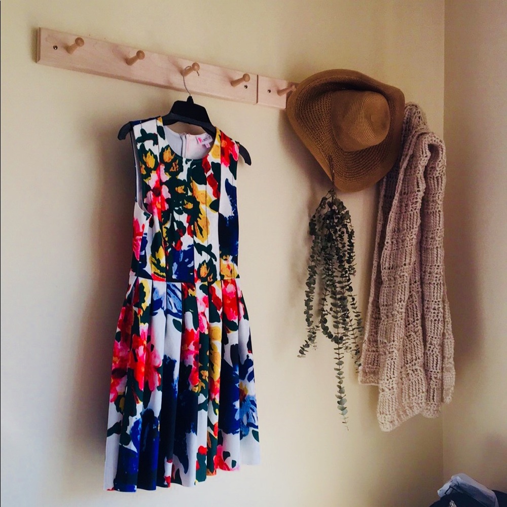 Floral mini dress